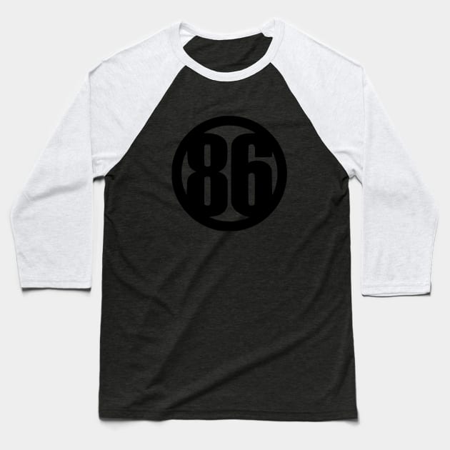 Regina 86th Scouts (Black) Baseball T-Shirt by YQRscouts